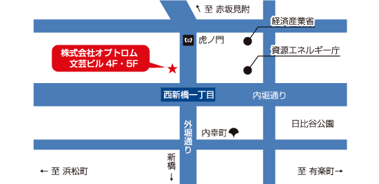 東京支店地図